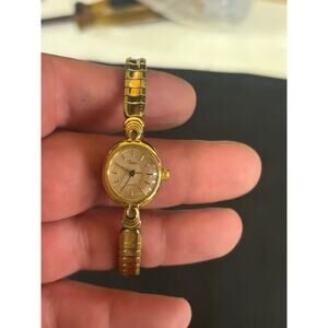 Timex Gold Tone Women’s Watch! New Battery!
